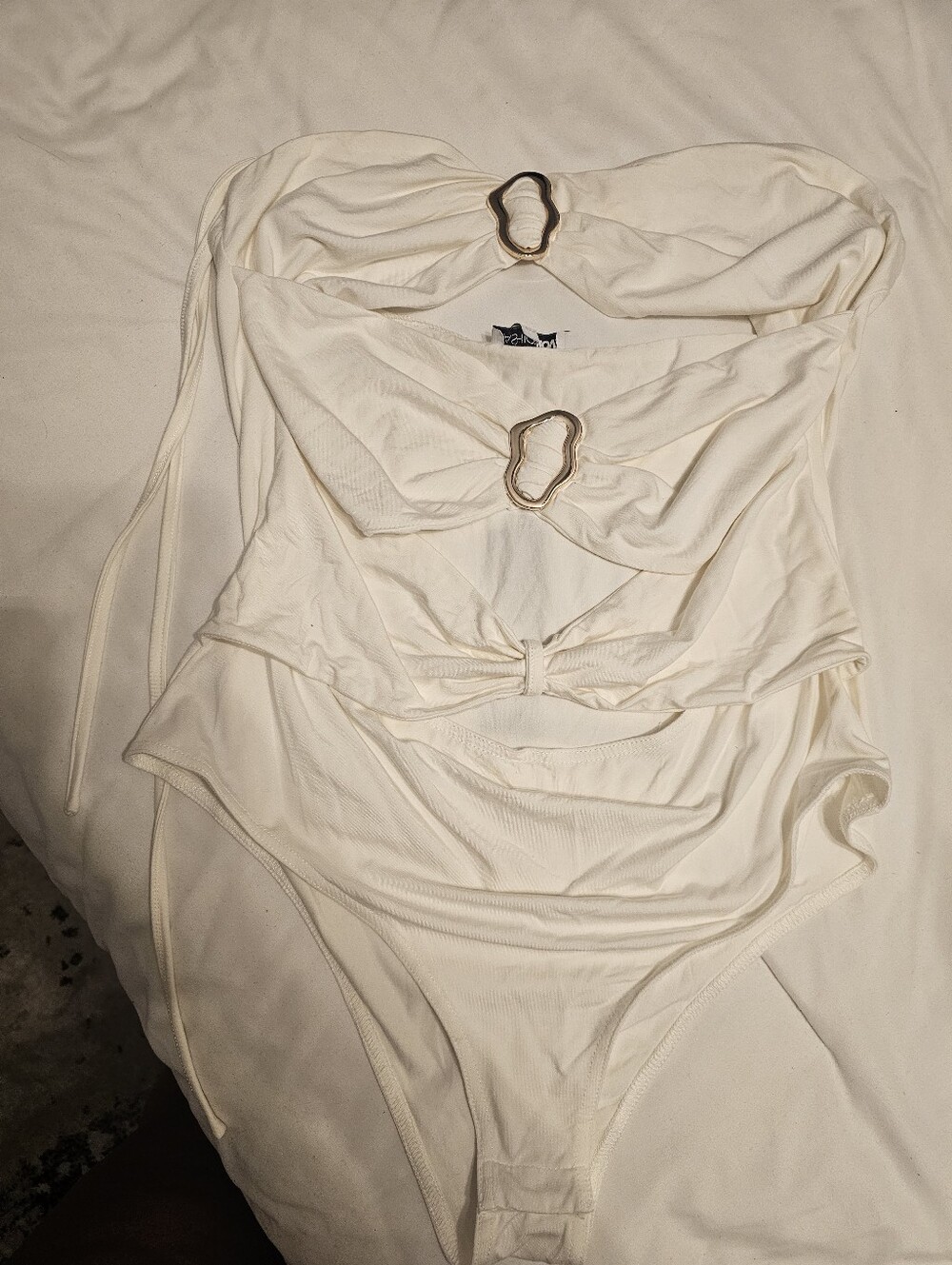 Estelle Halter Cut Out Bodysuit